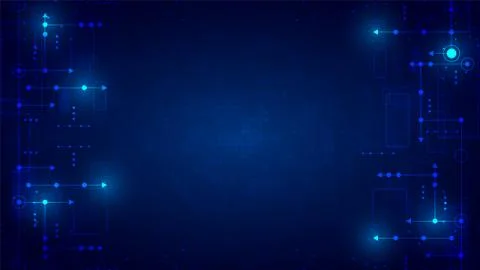 Circuit technology background Stock Illustration