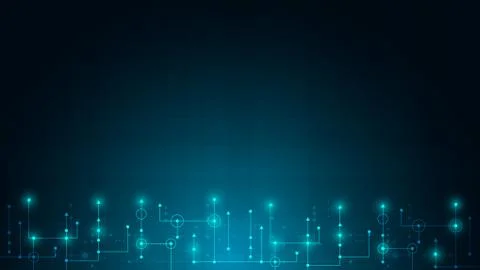 Circuit technology background Stock Illustration