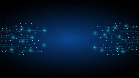 Circuit technology background Stock Illustration