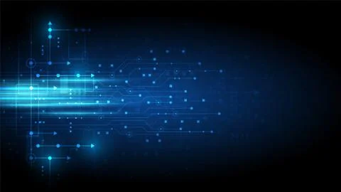 Circuit technology background Stock Illustration