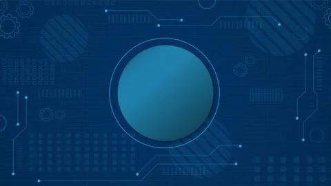 Circuit technology background Stock Illustration