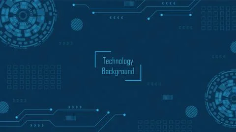 Circuit technology background Stock Illustration