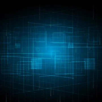 Circuit technology background Stock Illustration