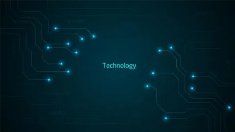 Circuit technology background Stock Illustration