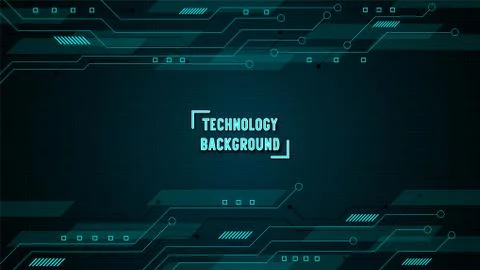 Circuit technology background Stock Illustration