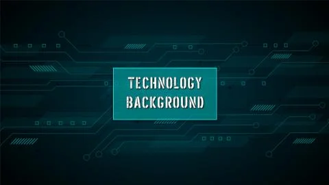 Circuit technology background Stock Illustration