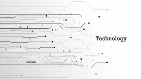 Circuit technology background Stock Illustration