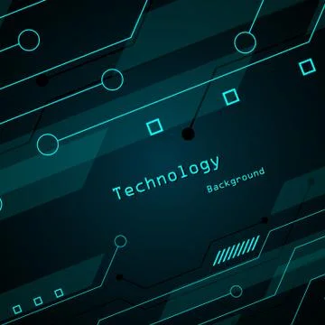 Circuit technology background Stock Illustration