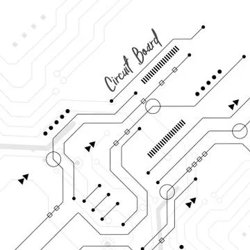 Circuit technology background Stock Illustration