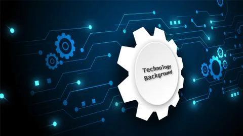 Circuit technology background Stock Illustration