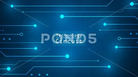 Circuit technology background Stock-Illustration