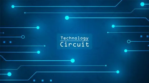 Circuit technology background Stock Illustration