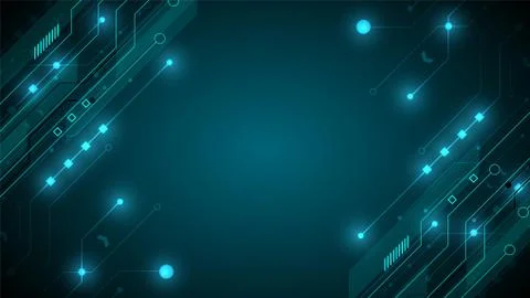 Circuit technology background Stock Illustration