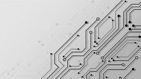 Circuit technology background Stock Illustration