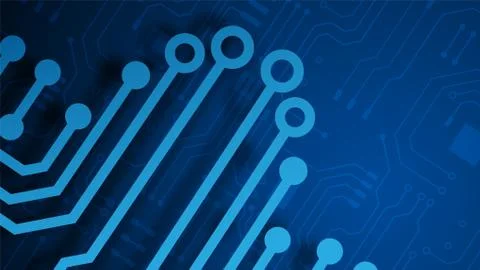 Circuit technology background Stock Illustration