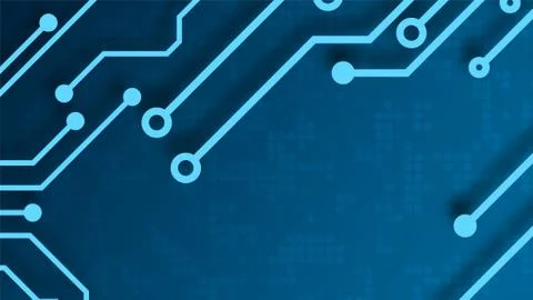 Circuit technology background Stock Illustration