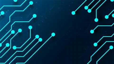 Circuit technology background Stock Illustration