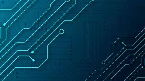 Circuit technology background Stock Illustration