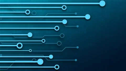 Circuit technology background Stock Illustration