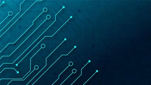 Circuit technology background Stock Illustration