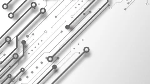 Circuit technology background Stock Illustration
