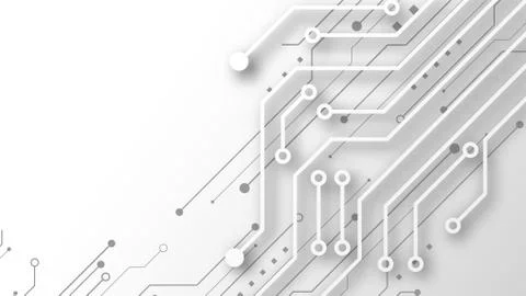 Circuit technology background Stock Illustration