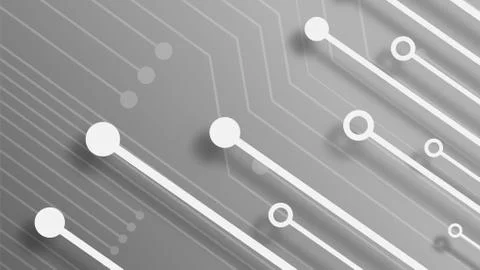 Circuit technology background Stock Illustration