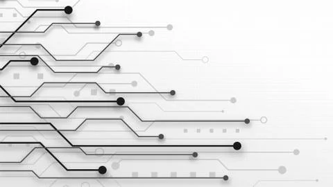 Circuit technology background Stock Illustration