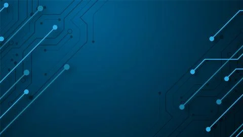 Circuit technology background Stock Illustration