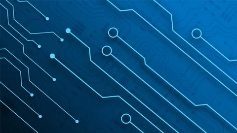 Circuit technology background Stock Illustration