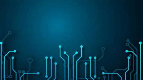 Circuit technology background Stock Illustration