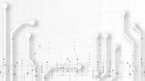 Circuit technology background Stock Illustration