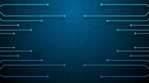Circuit technology background Stock Illustration