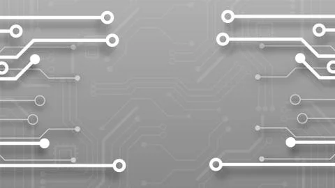 Circuit technology background Illustrazione stock