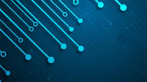 Circuit technology background Stock Illustration