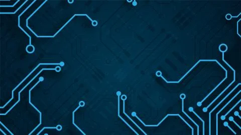 Circuit technology background Stock Illustration