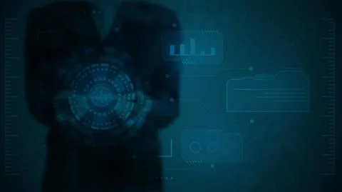 Circuit technology background Stock Illustration