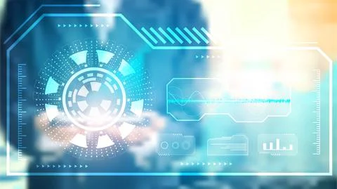 Circuit technology background Stock Illustration