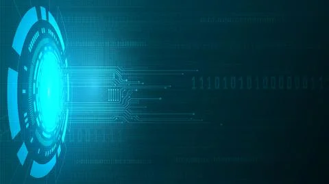 Circuit technology background Stock Illustration