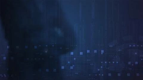 Circuit technology background Stock Illustration