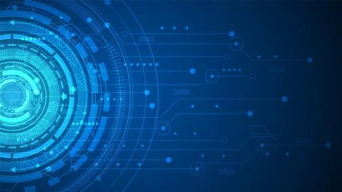 Circuit technology background Stock Illustration