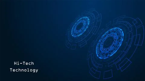 Circuit technology background Stock Illustration