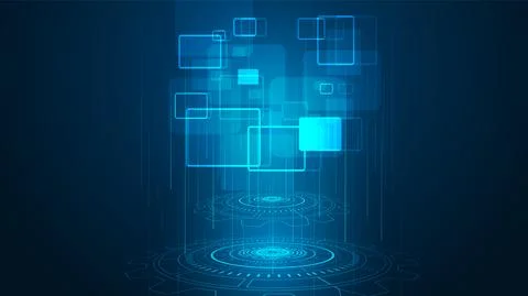 Circuit technology background Stock Illustration