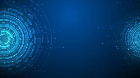 Circuit technology background Stock Illustration