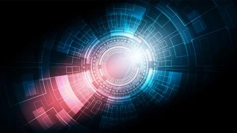 Circuit technology background Stock Illustration