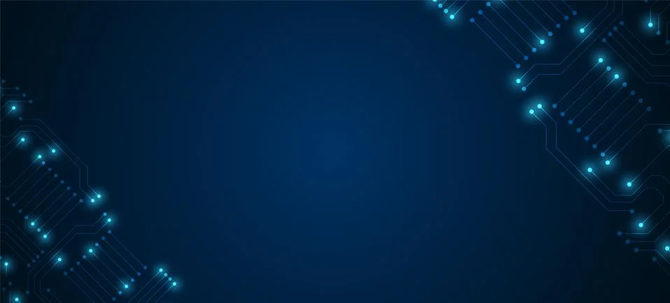 Circuit technology background Stock Illustration