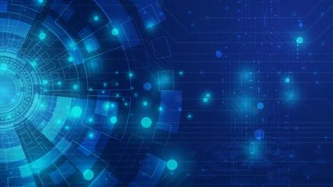 Circuit technology background Stock Illustration