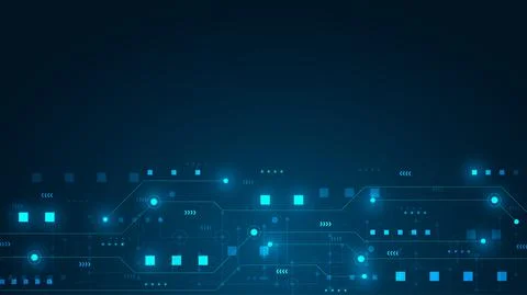 Circuit technology background Stock Illustration