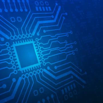 Circuit technology background Stock Illustration