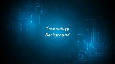 Circuit technology background Stock Illustration